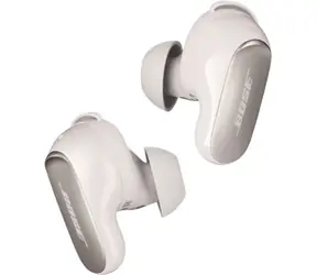 Bose QuietComfort Ultra Earbuds weiß / Kabellose Kopfhörer mit Mikrofon / Blouetooth 5.3 / IPX4 / bis zu 24 Stunden 