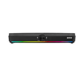 Marvo SG-286 schwarz / Soundbar / 2.0 / 10W / Bluetooth 5.3 / USB-A