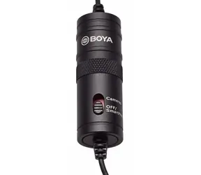 Boya BY-M1 schwarz / Ansteckmikrofon / TRRS / Nachverkauf