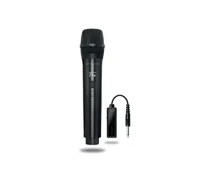 Muse MC-30 schwarz / Kabelloses dynamisches Mikrofon / 50 Hz - 15 kHz / Funkempfänger