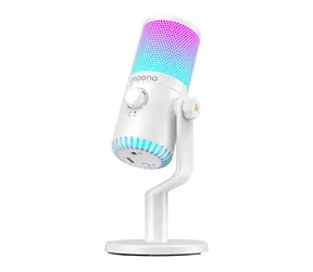 Maono DM30RGB weiß / Gaming-Mikrofon / USB / USB-C / Kondensator / 20 - 20000 Hz 
