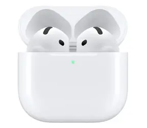 Apple AirPods 4 mit aktiver Geräuschunterdrückung weiß (2024) / kabellose Kopfhörer / ANC / Bluetooth / Akkulaufzeit bis zu 30 Stunden