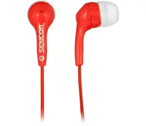 Sencor SEP 120 rot / Kopfhörer / 3,5-mm-Klinke / 1,2 m 