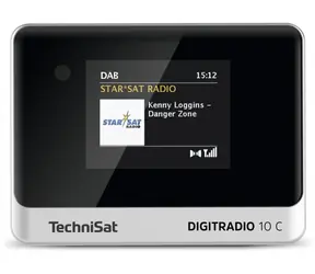 TechniSat DIGITRADIO 10 C schwarz-silber