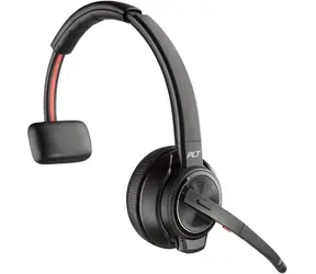 Poly Savi 8210 Office Schwarz / Kabelloses Headset / Mikrofon / DECT / BT