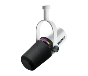 Shure MV7+-W weiß / Dynamisches Mikrofon / XLR / 50 - 16000 Hz 