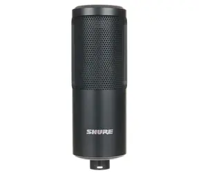 Shure SM4-K schwarz / Kondensatormikrofon / XLR-3 / 20 - 20000 Hz