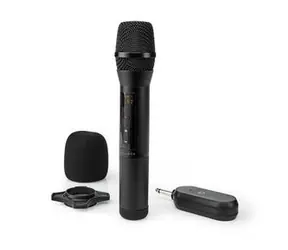 Nedis Kabelloses Mikrofon / 20 Kanäle / 1 Mikrofon / Niere / 70 Hz - 13 kHz / 1000 Ohm / -95 dB 