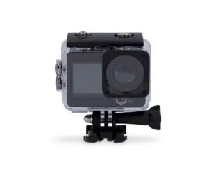 Nedis Action-Kamera / Dual-Screen / 5K@30fps / 16 MPixel / Wasserdicht bis: 30,0 m / 80 Min. / WLAN / Android 