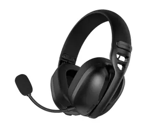 Hator ESH15 Hyperpunk 3 Wireless schwarz / kabellose Gaming-Kopfhörer mit Mikrofon / 10-44000Hz / 2,4GHz / BT / USB