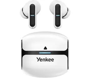 YENKEE YHP 09BT WE TWS EVEPODS PRO weiß / kabellose Kopfhörer / Mikrofon / ENC / Bluetooth 5.3 