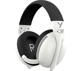 YENKEE YHP 3300WE APEX WL schwarz-weiß / Gaming-Funkkopfhörer / Mikrofon / 2,4 GHz / USB-C