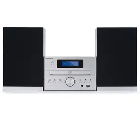 Thomson MIC122BT silber / Microsystem CD-Player und UKW / 2 x 10 W RMS