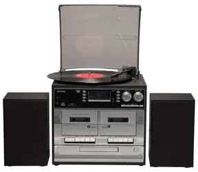 Denver MRD-166 / Mini-Musikanlage / Plattenspieler & CD- & Kassettenspieler / UKW / DAB