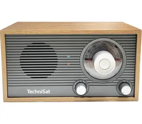 TechniSat CLASSIC 205 grau/ Golden Eiche