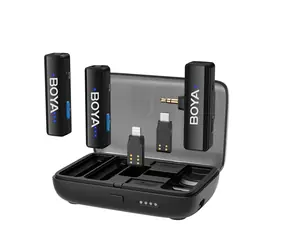 Boya BOYALINK V2.0 schwarz / Ansteckmikrofon / Lightning & USB-C