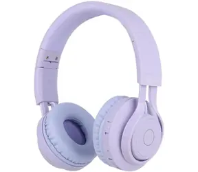 Sencor SEP FRIEZA Lila / Kabellose Kinderkopfhörer / Bluetooth 5.3 / 3,5 mm Klinke / 400mAh / USB-C 