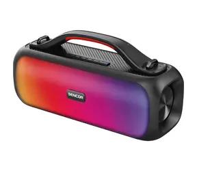 Sencor SSS 3100 schwarz / tragbarer Lautsprecher / Bluetooth 5.1 / 3600mAh / USB-C / IPX5