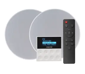 Fonestar KS-WALL / 2 Einbaulautsprecher mit Wandplayer / Bluetooth 5.0 / 2x 15W