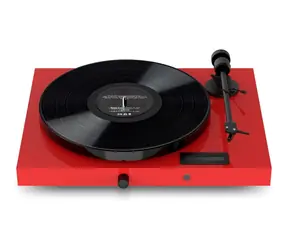 Pro-Ject JukeBox E1 + OM5e rot / Plattenspieler / Silikonband / Bluetooth / 2x 50W