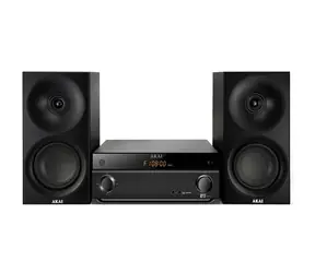 AKAI AM-301 BK / Mikrosystem / FM-Tuner / CD / AUX / RCA / USB / BT