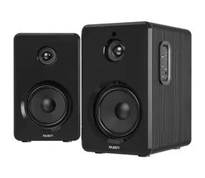 Majority D40 Regallautsprecher, schwarz / Lautsprecher / 2.0 / 60 W / Bluetooth / USB / 3,5-mm-Klinkenanschluss