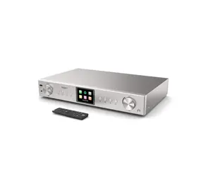 Majority Fitzwilliam 2 Silber / DAB+ / Bluetooth / USB / FM / Internet