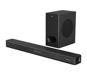 Majority SIERRA PLUS schwarz / 2.1.2 Soundbar / 400 W / Bluetooth 5.0 / USB / AUX / optischer Eingang