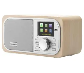 Gogen IR237BTDAB braun-silber / Internetradio / Bluetooth / 4 W 