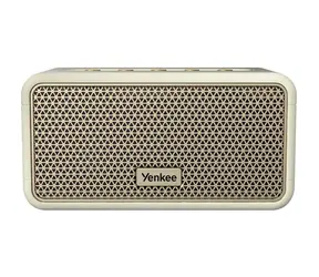 YENKEE YSP 50BG BT MAMBO S beige / Kabelloser Lautsprecher / 20 W / Bluetooth 5.3 / AUX / microSD