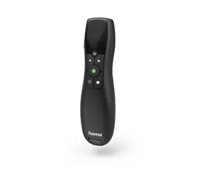 HAMA Wireless Presenter Greenlight 4in1 Schwarz/Grün Laser
