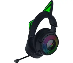 Razer Kraken Kitty V3 Pro schwarz / kabelloses Gaming-Headset / Mikrofon / 2,4 GHz / Bluetooth / RGB