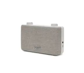 Roberts Radio Play 11 weiß / Tragbares Radio / DAB+ und FM / USB-C / LCD-Display / 3,5-mm-Klinkenanschluss 