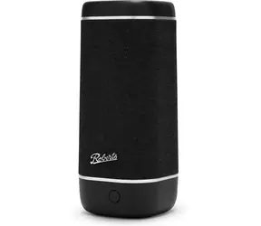 Roberts Radio Reunion, schwarz / Tragbarer Lautsprecher / 50 W / 18 Stunden Akkulaufzeit / Bluetooth 5.0 / IPX7