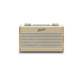 Roberts Radio Rambler Uno Creme / Tragbares Radio / DAB+ und FM / 4X AA / Bluetooth / LCD-Display / 3,5-mm-Klinkenanschluss 