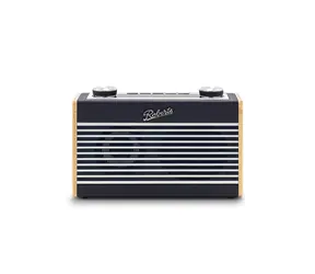 Roberts Radio Rambler Uno Marineblau / Tragbares Radio / DAB+ und FM / 4X AA / Bluetooth / LCD-Display / 3,5-mm-Klinkenanschluss 