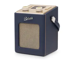 Roberts Radio Revival Mini 2 Mitternachtsblau / Tragbares Radio / DAB+ und FM / Bluetooth / LCD-Display / 3,5-mm-Klinkenanschluss 