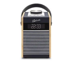 Roberts Radio Rambler Midi Marineblau / Tragbares Radio / DAB+ und FM / USB / BT / LCD-Display 