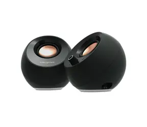 Creative Labs Pebble Pro schwarz / Lautsprecher / RGB / 2.0 / Bluetooth 5.3 / 20 W / USB-C