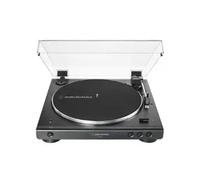 AUDIO TECHNICA AT-LP60XBTBK schwarz / Plattenspieler / Bluetooth / 33,3 & 45 U/min / Cinch / 3,5-mm-Klinkenbuchse / Vorverstärker 