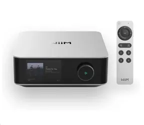 WiiM Amp Ultra Silber / Streaming-Verstärker / 100 W/Kanal / RCA / HDMI / BT / optischer Eingang