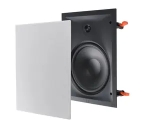 Ausgepackt - JBL B 8IW weißer, rechteckiger Zwei-Wege-Einbaulautsprecher 8" / 160W / ausgepackt