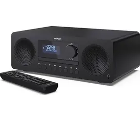 Sharp XL-B720DBK Schwarz / Digitalradio / 60 W / DAB+ / FM / BT 5.0 / 3,5-mm-Klinkenanschluss / USB