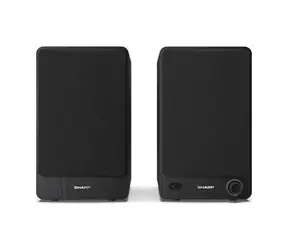 Sharp CP-SS30BK schwarz / Lautsprecher 2.0 / 60 W / BT 5.0 / USB / 3,5-mm-Klinkenanschluss 