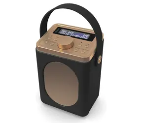 Majority Little Shelford schwarz / Tragbares Radio / 4X AA / DAB+ / FM 