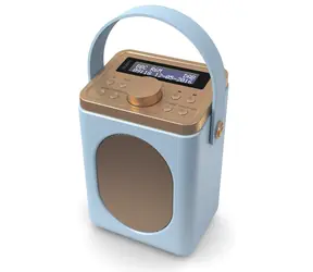 Majority Little Shelford blau / Tragbares Radio / 4X AA / DAB+ / FM 