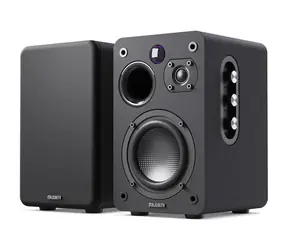 Majority D70X Regallautsprecher, schwarz / Lautsprecher / 2.0 / 70 W / Bluetooth 5.3 / AUX