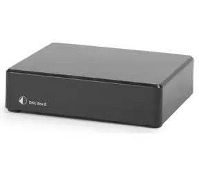 Ausgepackt - Pro-Ject DAC Box E schwarz / D/A-Wandler / ausgepackt
