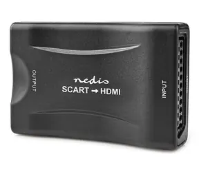Nedis VCON3463BK SCART-zu-HDMI-Konverter / Full HD / 1-Wege / 1080p
