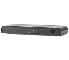 Nedis VSWI3473AT HDMI-Switch, 3 Eingänge auf 1 Ausgang / 4K2K@60Hz / HDCP 2.2 Fernbedienung